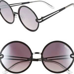 Quay Australia Ukiyo round mirror sunglasses